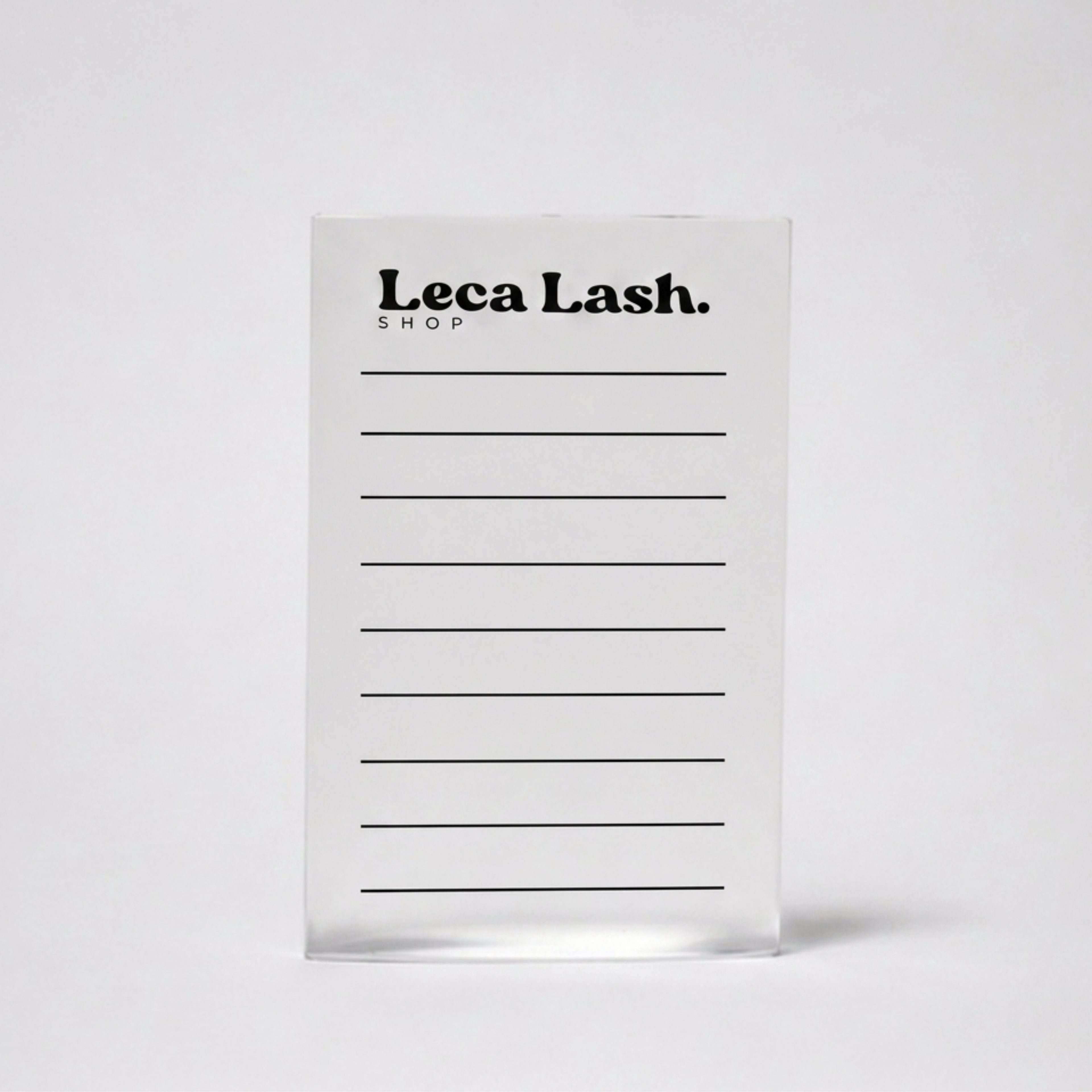 Palette en acrylique | Leca Lash