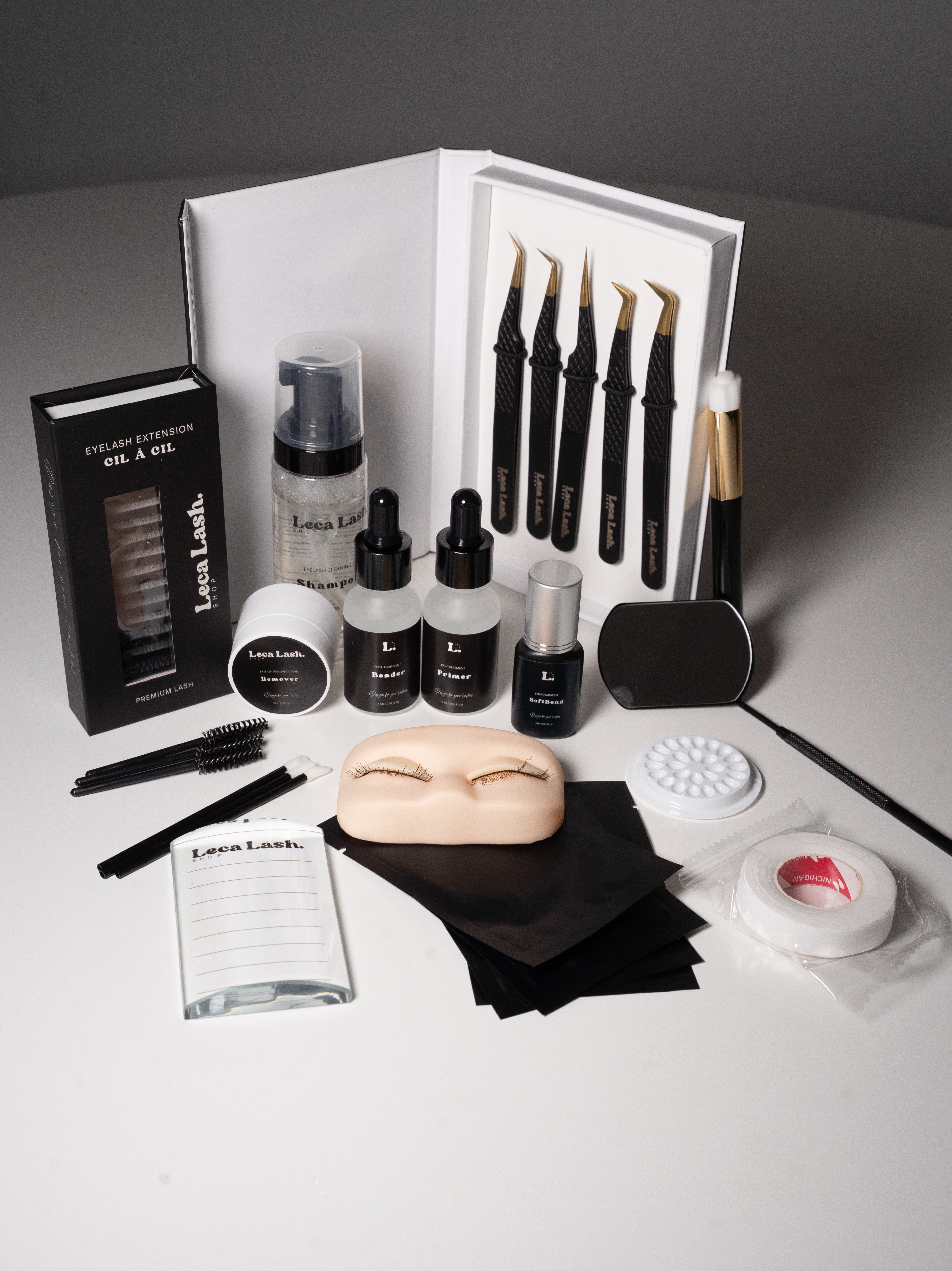 Kit Débutant Extensions de Cils Professionnel | Leca Lash